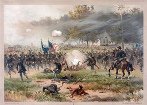 Battle of Antietam, pub. 1887